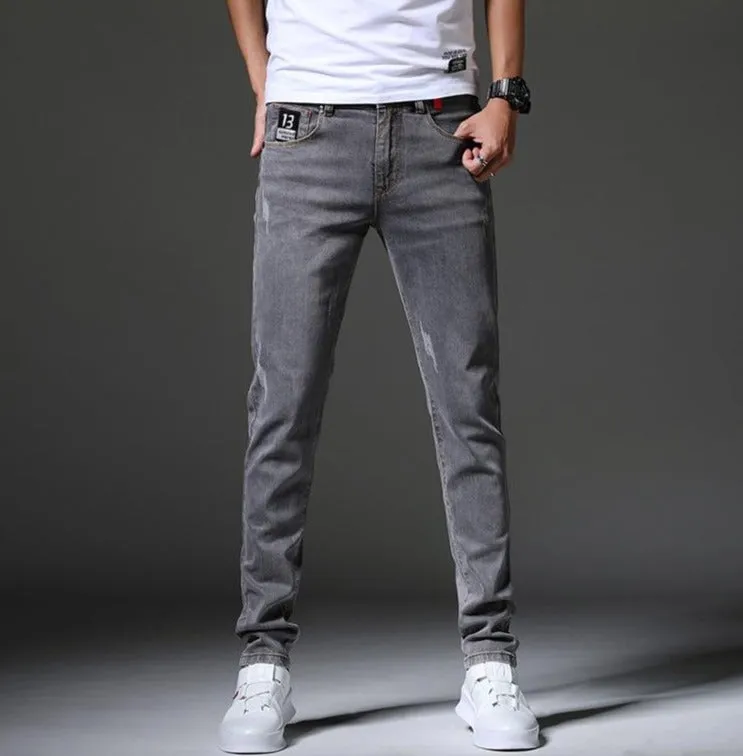 West Louis™ Slim Fit Skinny Denim Stretch Jeans