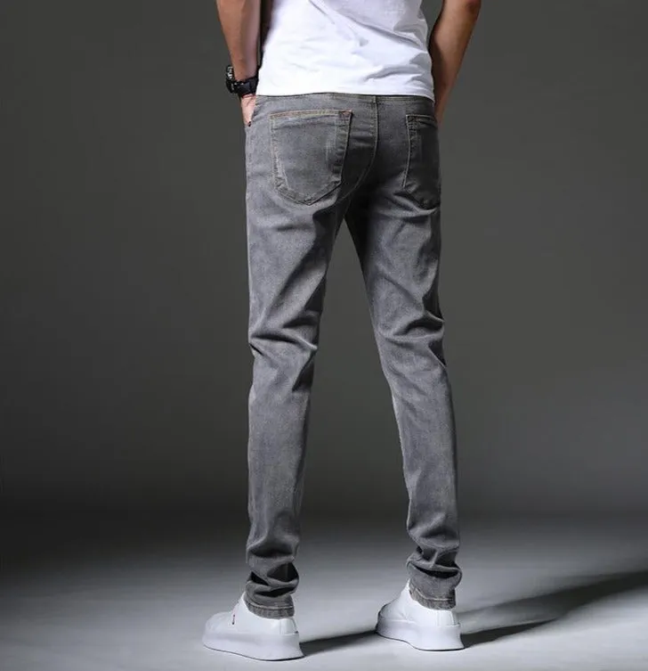 West Louis™ Slim Fit Skinny Denim Stretch Jeans