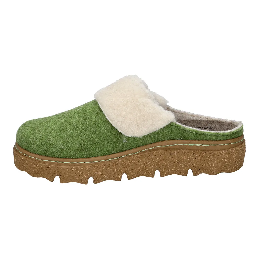 Westland 36403 Carmaux 03 Ladies Green Combi Textile Slippers