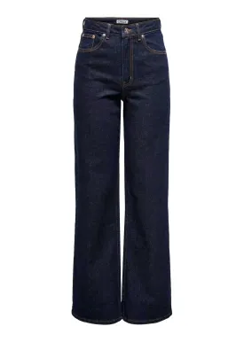 Wide Leg Jeans in Indigo