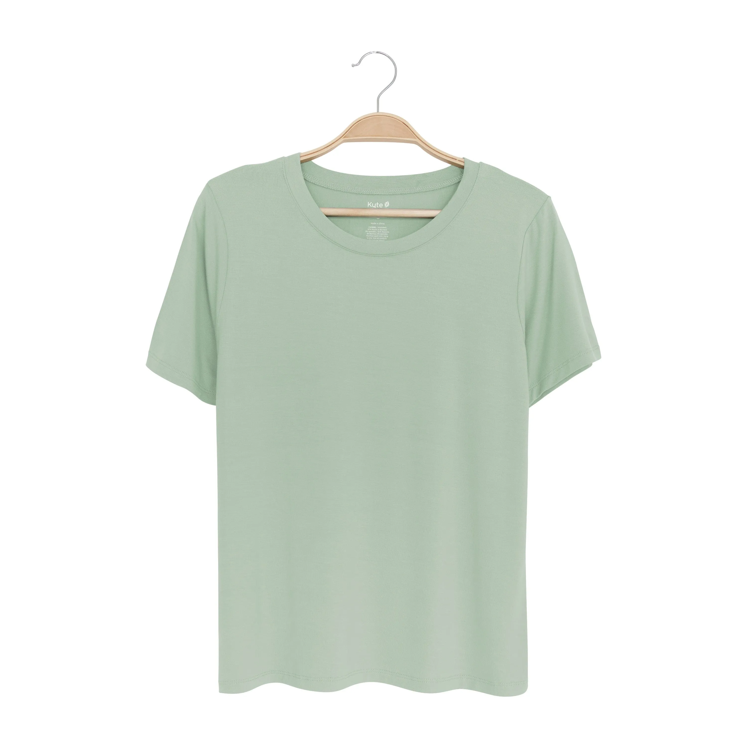 Women's Crew Neck Tee in Thyme