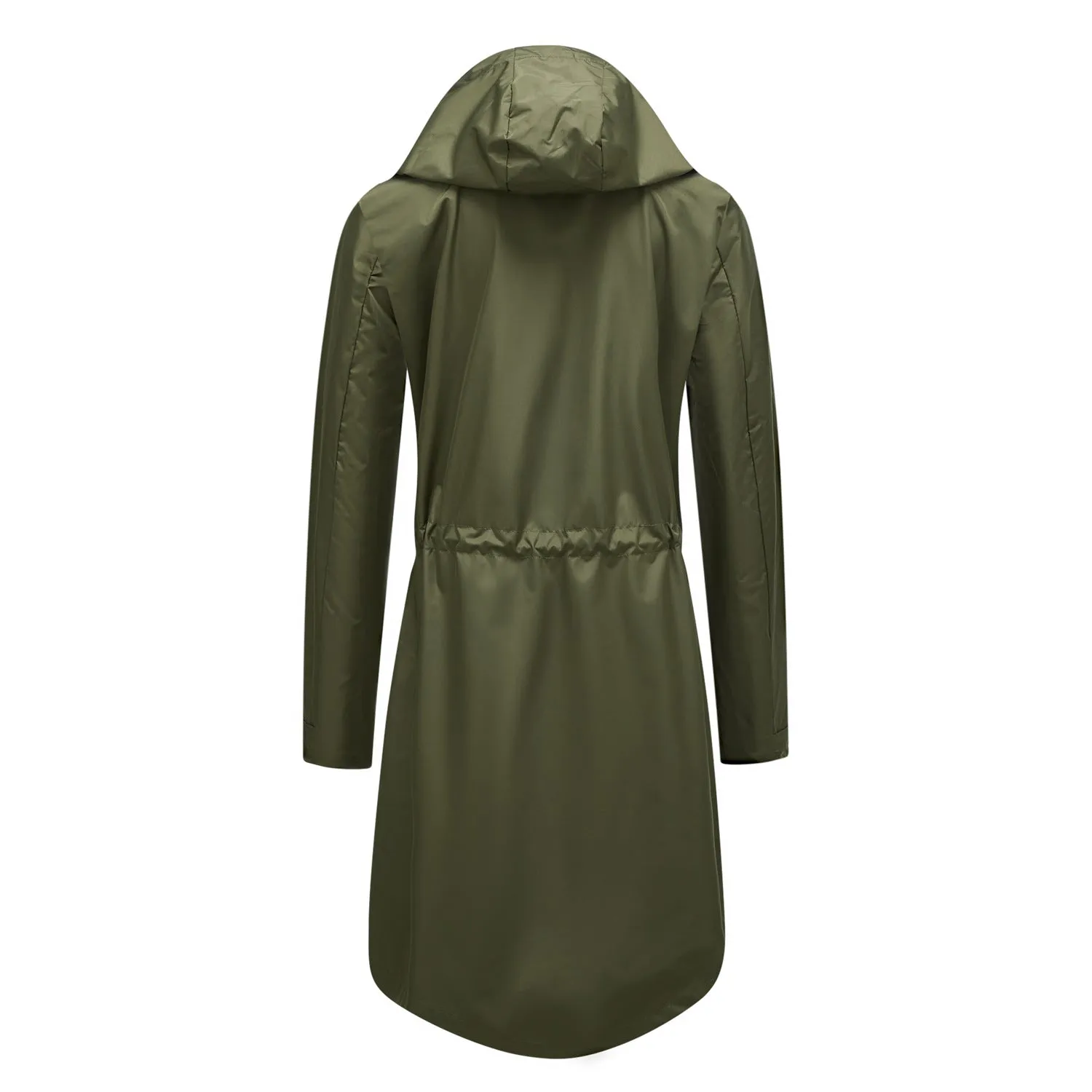 Women's Outdoor Raincoats Hooded Trench Coats